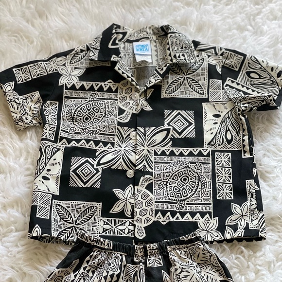 2T Summer kala Hawaii set - Picture 4 of 7